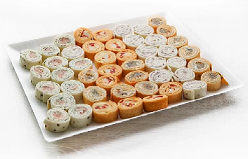 Mini Wraps (48 pièces salées)