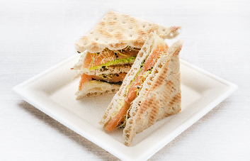 Mini Club Sandwich crudités Poisson - Pain Suédois (24 pièces)