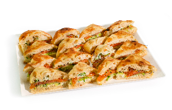 Focaccia Poisson (16 pièces)