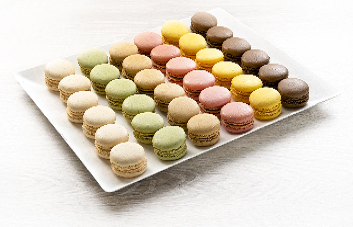 Les macarons par Philippe Urraca  (36 pièces sucrées)