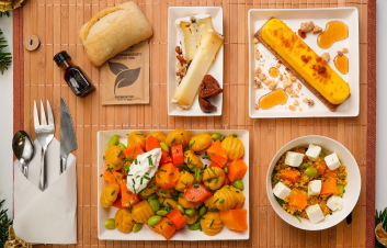 Truffe & légumes d’hiver - Plateau repas Jardins Signature Festif Végétarien